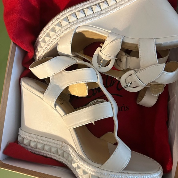 Christian Louboutin Wedge Sandal - Picture 3 of 7